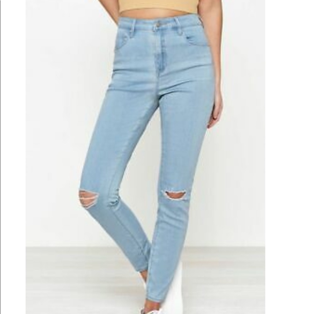Bullhead Denim Co. Light Blue Super High-Rise